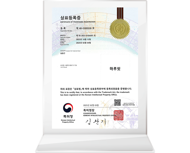 trademark registration certificate